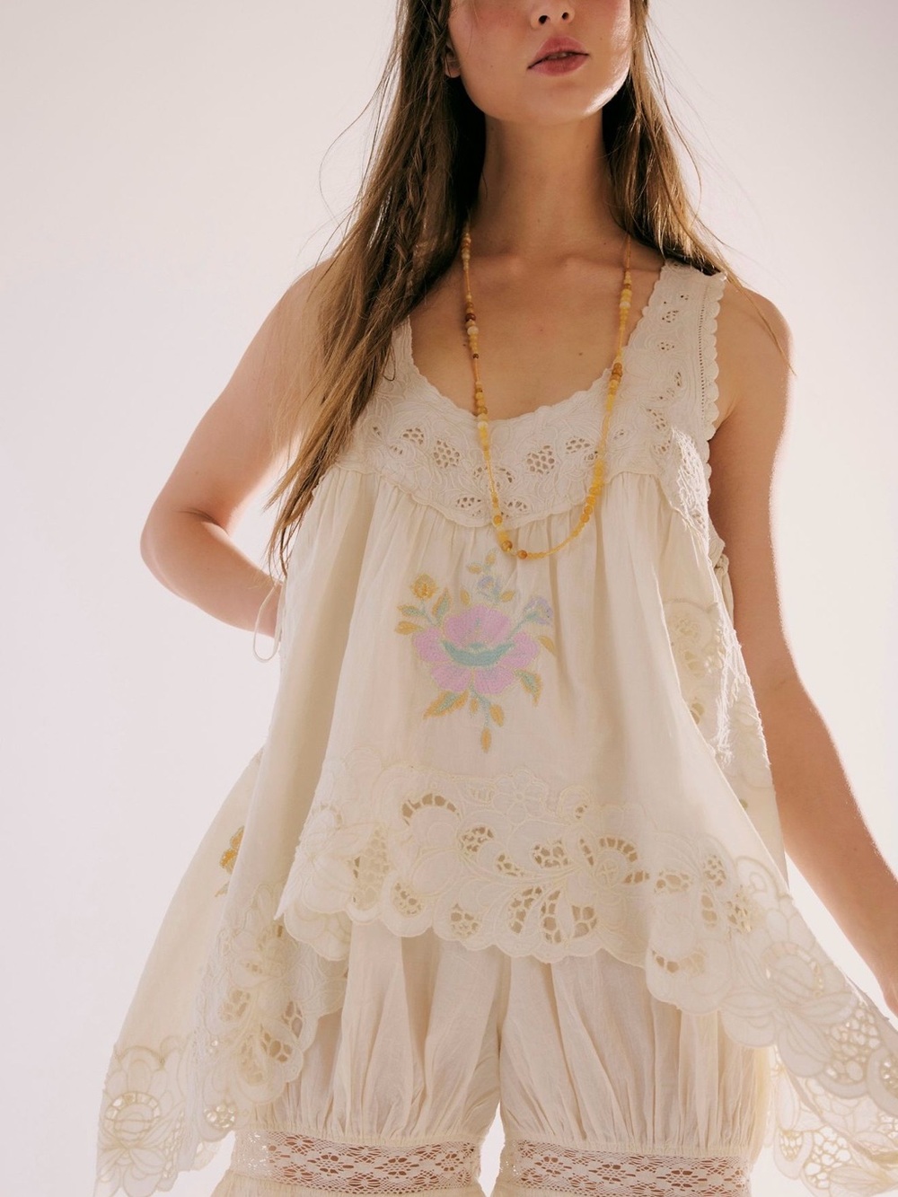 Free People Eye Catcher Bloomsie Romper